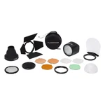 Flashpoint Evolv 200 Round Head With Accessory Kit (replacement For Godox. Fixed Price $138.00.