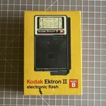 Kodak Ektron Ii Model Electronic Flash For Film Camera With Box And Manuals. Fixed Price $8.00.