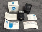 Konica Minolta 280 Px Auto Electroflash Shoe Mount Japan Box Manual Pouch. Fixed Price $59.99.