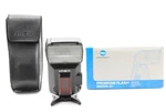Near Mint Minolta Program D Shoe Mount Flash Sony W/case Manual. Fixed Price $89.00.