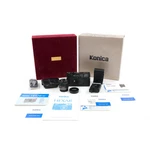 Konica Hexar Rf Black Set Nos + Box 34882 #5481. Fixed Price $3750.00.