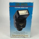 Quantaray QB-350A Electronic Bounce Camera Flash Hot Shoe Tilt Auto Hong Kong. Fixed Price $14.97.