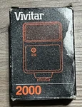 Vivitar V2000 Shoe Mount Flash. Fixed Price $20.00.
