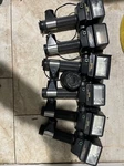 Sunpak Flash Auto 544 Lot Of 7 All Working. Fixed Price $200.00.