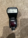 Esddi Shoes-mount Speedlight Flash Compatible With Canon, Nikon, Olympus, Pentax. Fixed Price $50.00.