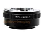 Exakta Lens To Sony E-mount A7R A7S A9 Iv 7C Aplha 1 Camera Adapter. Fixed Price $12.79.