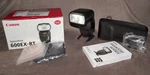 Wonderful Condition Canon Speedlite 600EX-RT Flash W/ Original Box Accessories. Fixed Price $135.00.