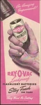 1946 Vintage Ad Ray-o-vac Batteries Retro Product Hand Flash Light 071819. Fixed Price $6.07.