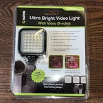 New Sima Ultra Bright Video Light Led SL-20LX W/ Diffuser Charger Bracket Mounts. Fixed Price $49.95.