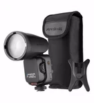 Westcott FJ80 Ii Touchscreen 80WS Speedlight With Sony Camera Mount. Fixed Price $289.95.