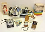 Photo Camera Equipment Brownie Hawkeye Polaroid Starmite Kalimar Untested As Is. Fixed Price $54.97.