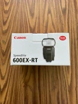 Canon Speedlite 600EX-RT Flash Wireless Radio E-ttl Complete In Box. Fixed Price $165.00.