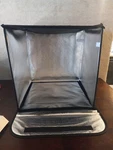 Samtian Light Box Led Photo Shoot Tent & Backgrounds 16X16X16 Bn. Fixed Price $79.95.
