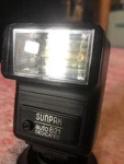 Sunpak Auto 821,4 Aa Battery Operated Camera Flash Mount Unit - Tested & Working. Fixed Price $20.00.