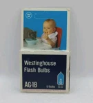 Vintage Westinghouse Camera Flash Bulbs Blue AG-1B Lot Of 14 Nos. Fixed Price $12.77.