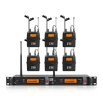 Xtuga RW2080 Wireless In Ear Monitor System 6 Bodypacks, Uhf Mono Design Dual.... Fixed Price $475.13.