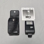 Nikon Speedlight SB-18 Flash + SS-18 Case Instructions Tested Works Great. Fixed Price $24.28.