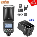 Godox V1 Pro Ttl Round Head Camera Flash Hss Speedlite For Sony + X3 Trigger. Fixed Price $346.00.