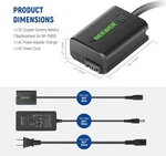 Neewer AC-PW20 Dummy Battery For Sony NP-FW50 A7II A6500 Nex RX10 Cameras. Fixed Price $40.00.