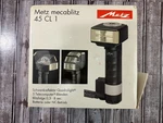 Metz Mecablitz 45 CL-1 Flash Handle Strobe Unit W/ Original Box. Fixed Price $149.99.