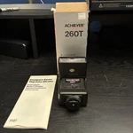 Achiever Auto Thyristor 260T Flash, With Box And Manual. Fixed Price $15.00.