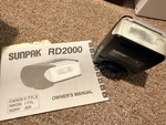 Sunpak RD2000 External Electronic Flash Unit Canon Nikon Sony Dslr Cameras. Fixed Price $22.95.