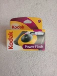 Kodak Power Flash 27 Exposure Disposable Camera Yellow Purple Nib. Fixed Price $17.23.