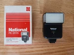 Vintage 1986 National PE-201S Camera Computer Electronic Flash Unit Box & Papers. Fixed Price $49.99.