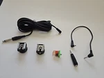 Optical Slave And Multi Connection Hotshoe (2) For Flash Sync Cable - Mint. Fixed Price $25.00.