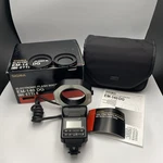 Sigma EM-140 Dg E0 Ettl Ii Electronic Macro Flash W/ Bag, Box, Manuals, Adapters. Fixed Price $129.99.