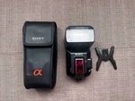 Sony HVL-F56AM Flash Alpha Dslr External W/ Case In Excellence Condition. Fixed Price $95.00.