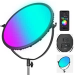 Neewer 18" Led Round Panel Video Light W/app Control 2500K-8500K For Filming. Fixed Price $199.99.