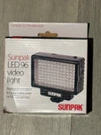 Sunpak Video Light Model VL-LED-96 Black Brand New. Fixed Price $19.99.