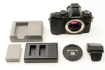 Olympus Om-d E-M5 Black Digital Mirrorless Body S/c 2649!MINT W/flash #367 Japan. Fixed Price $278.99.