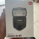 Canon Speedlite 430EX Iii-rt Shoe Mount Flash For Eos, Built-in Diffuser. Fixed Price $257.00.