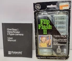Ge Flip Flash Ii 2 Twin Packs & One Step I-type Camera Manual. Fixed Price $16.99.