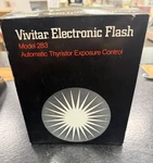 Nib Vivitar 283 Auto-thyristor Flash W/sync Cord Made In Japan Untested. Fixed Price $38.00.