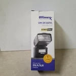 Ultimaxx UM-DF260VL Speedlite Ultimate Series For Dslr/slr Cameras Sealed. Fixed Price $41.16.