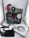 Intova Ic 12 Silver Dive Camera With Underwater Case Cable Tested Good!. Fixed Price $50.00.