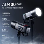 New Godox AD400PRO Ii Outdoor 400W Ttl Flash Monolight Portable Durable Design. Fixed Price $746.35.