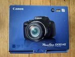 Canon Powershot SX50 Hs 12.1MP 50X Zoom Camera, Charger, Battery, Lens. Fixed Price $199.99.