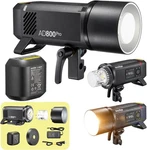 Godox AD800PRO 800WS 2.4G Ttl Outdoor Strobe Flash With Battery Bowens Mount. Fixed Price $899.00.