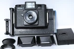 Holga 120SF Camera Polaroid Back Set Polga Japan Limited Near Mint. Fixed Price $132.00.