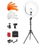 Neewer 18" Led Ring Light Kit W/tripod Dimmable 5600K For Makeup Phone Camera. Fixed Price $101.64.