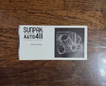 Sunpak Auto 411 Thyristor Owner's Manual. Fixed Price $5.99.