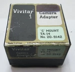 Vivitar Camera Adapter "c" Mount TA-14 NO.20-9142. Fixed Price $7.99.