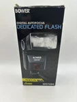Bower SFD728N Digital Flash Gun Autofocus Ttl For Nikon Dslr Cameras. Fixed Price $12.00.