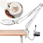 10X Magnifying Glass With Stand,led Dimmable Lighted Desk Art Deco. Fixed Price $63.07.