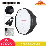 Us Godox 32" 80CM Portable Octagon Softbox Umbrella Brolly Reflector For Flash. Fixed Price $34.99.