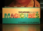 1-BOX 3 Sylvania Flash Blue Dot Magicubes Vintage Camera New 91242. Fixed Price $36.95.